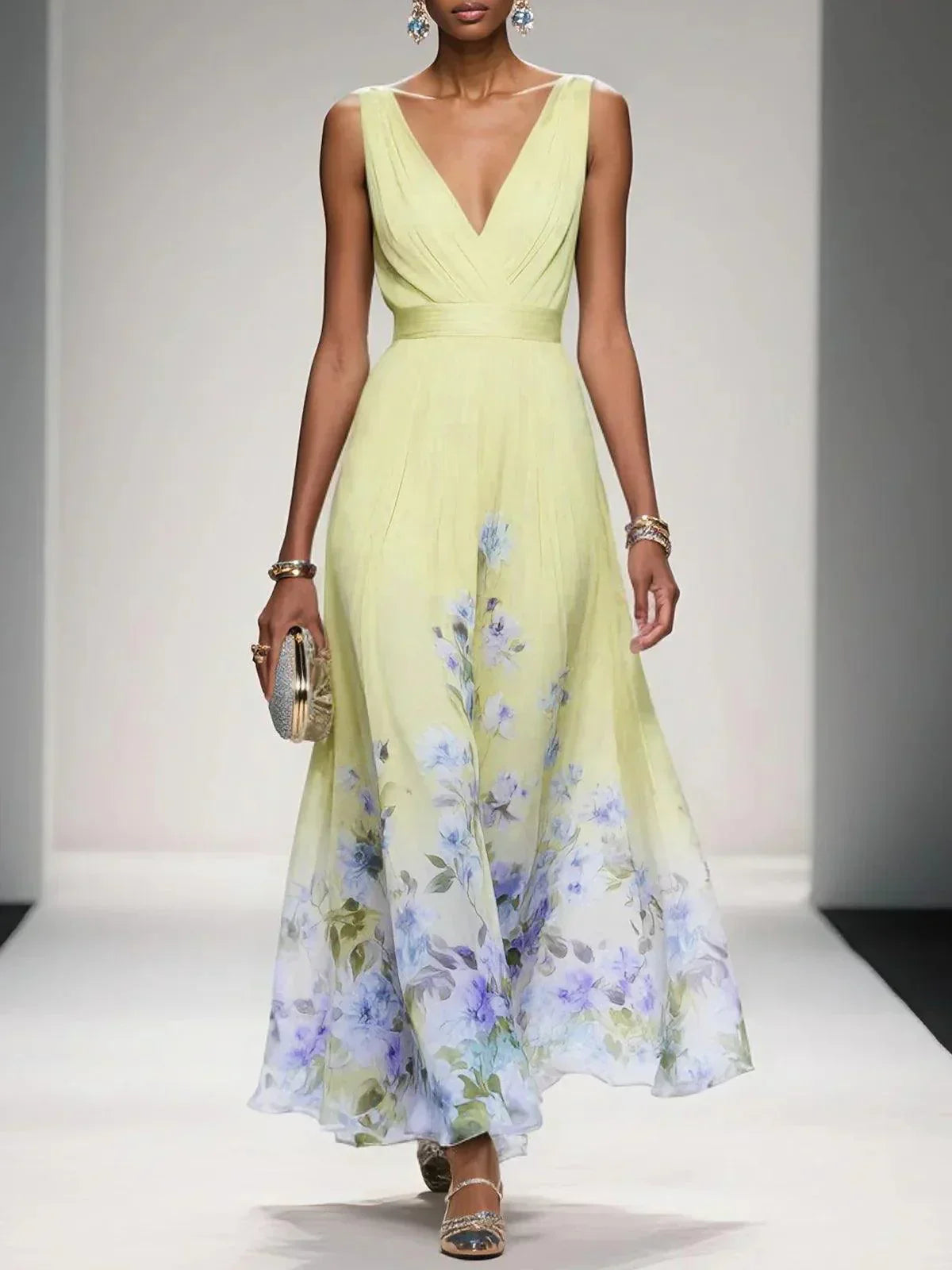 M&H | Chiffon Maxi Dress