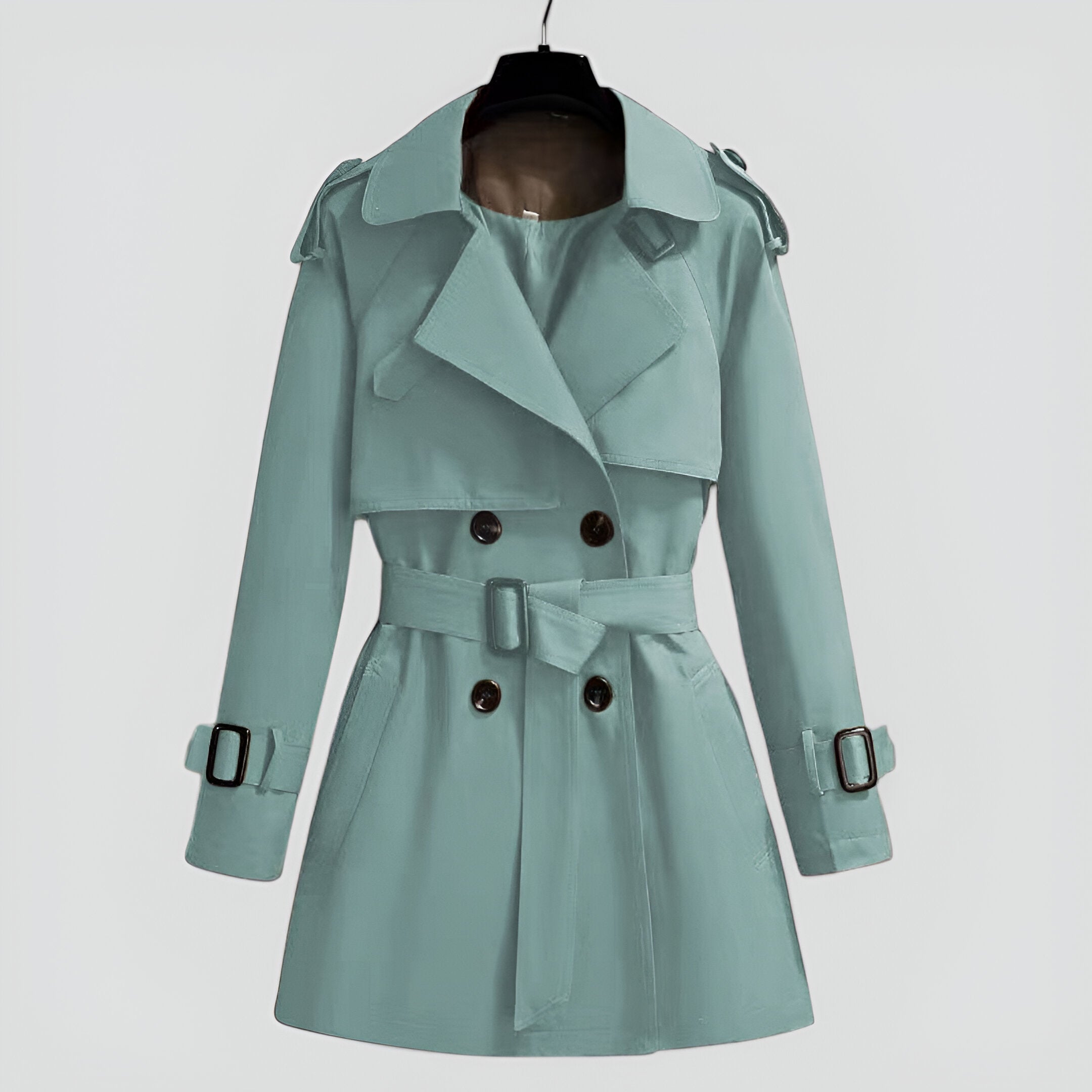 Elmont | Double-Breasted Trench Coat