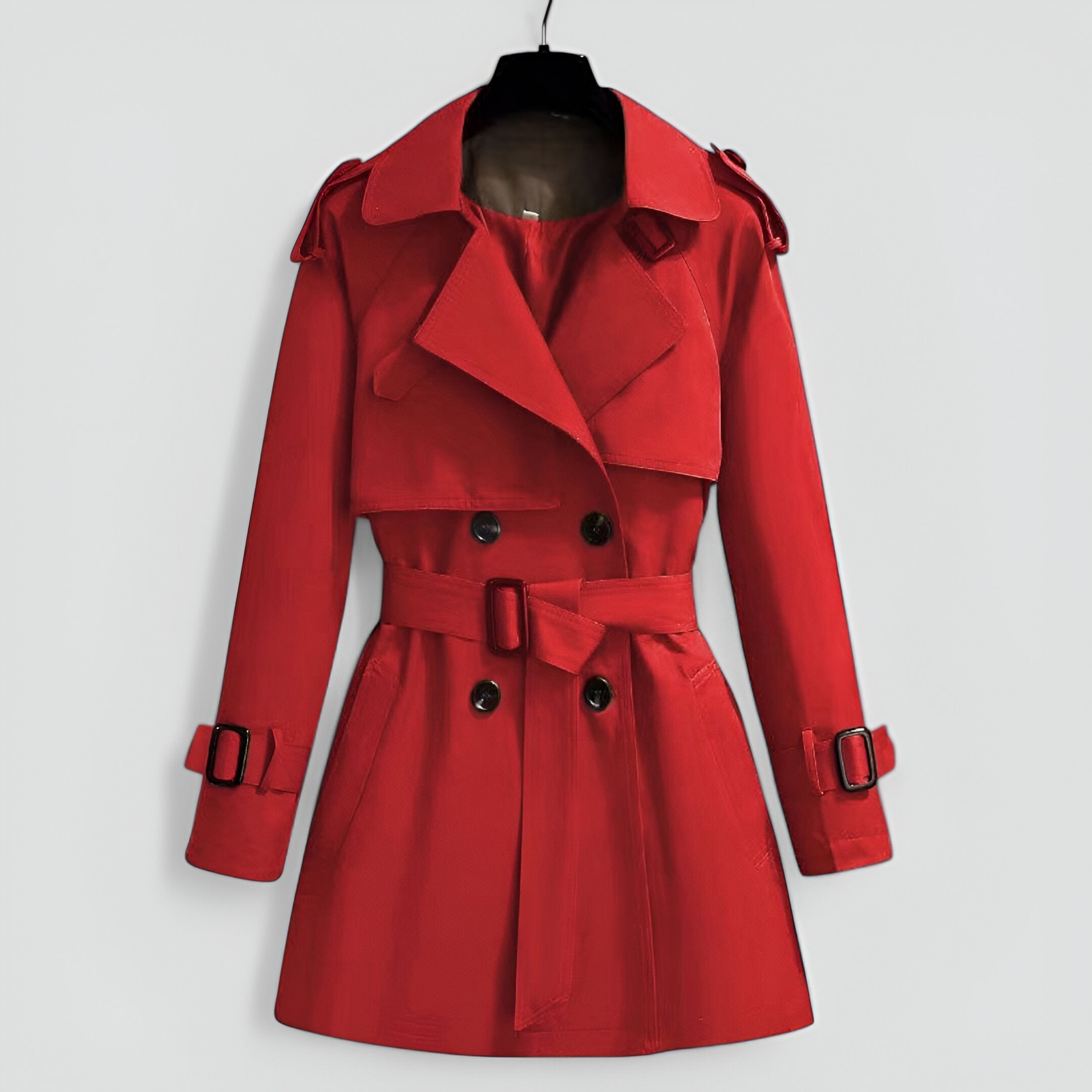 Elmont | Double-Breasted Trench Coat