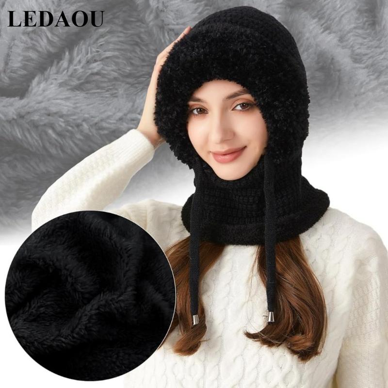 Elmont | 3-in-1 Knitted Beanie with Neck Warmer