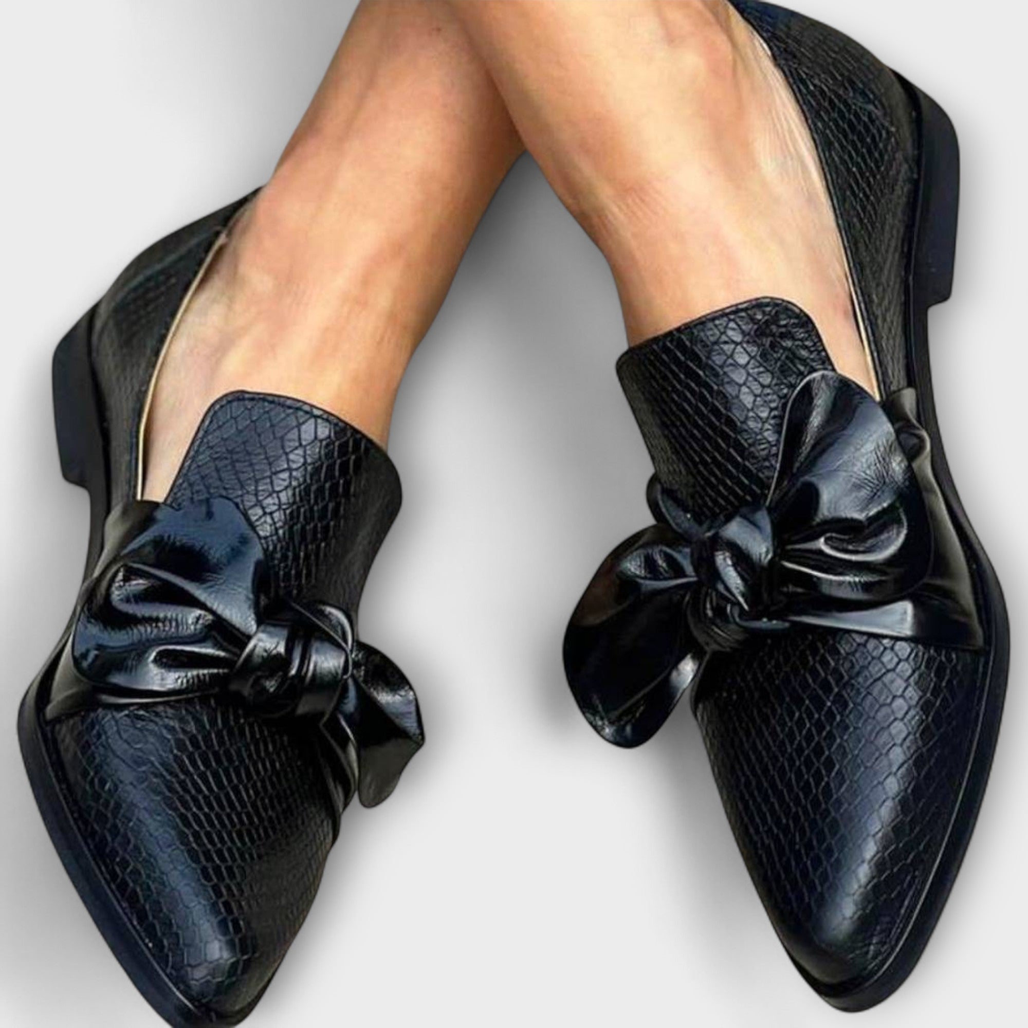 Elmont | Bow Slip-On Slippers