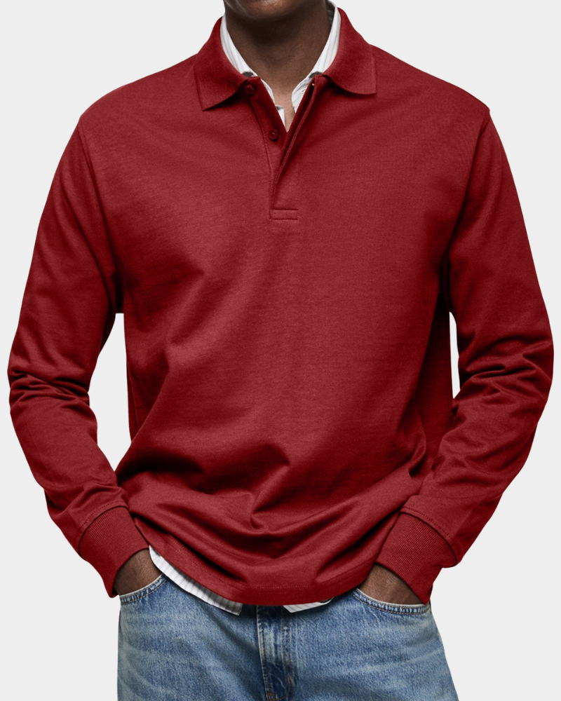 Elmont | Long-Sleeve Polo Shirt