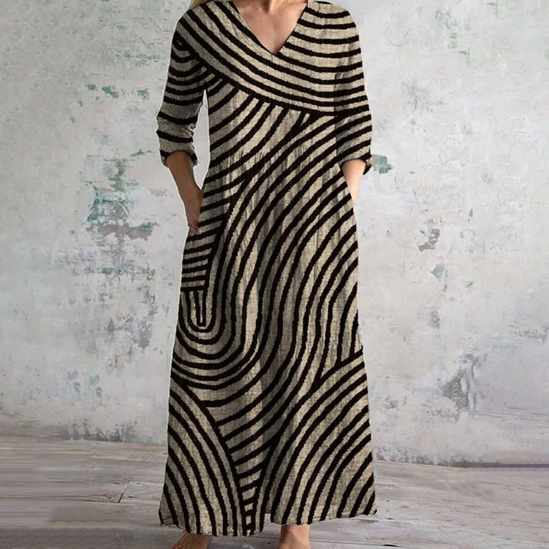 M&H | Loose-Fit Maxi Dress