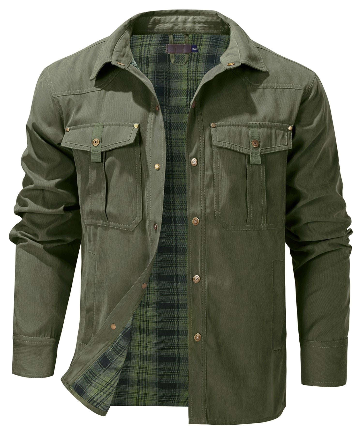 Elmont | Flannel-Lined Utility Jacket