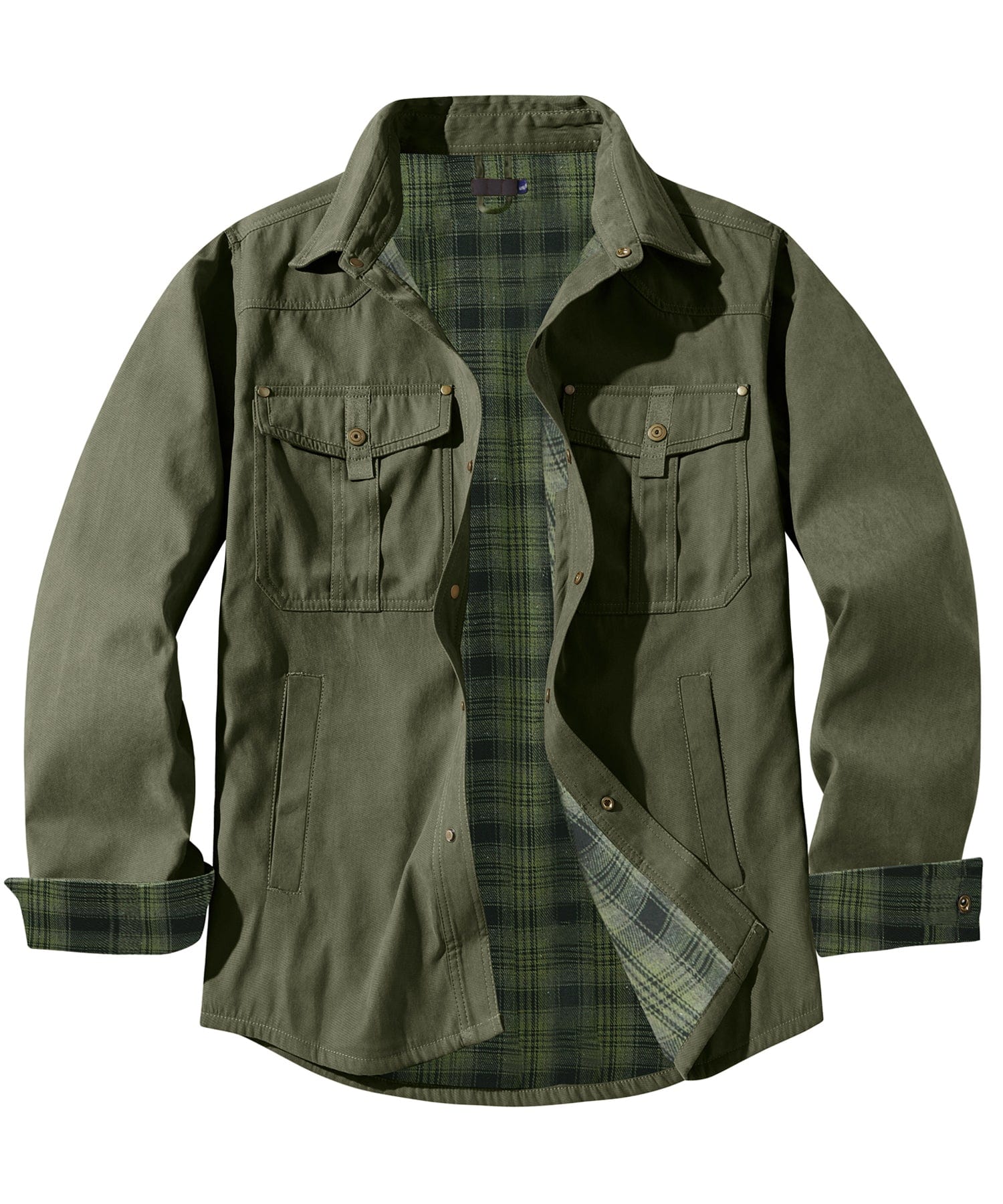 Elmont | Flannel-Lined Utility Jacket