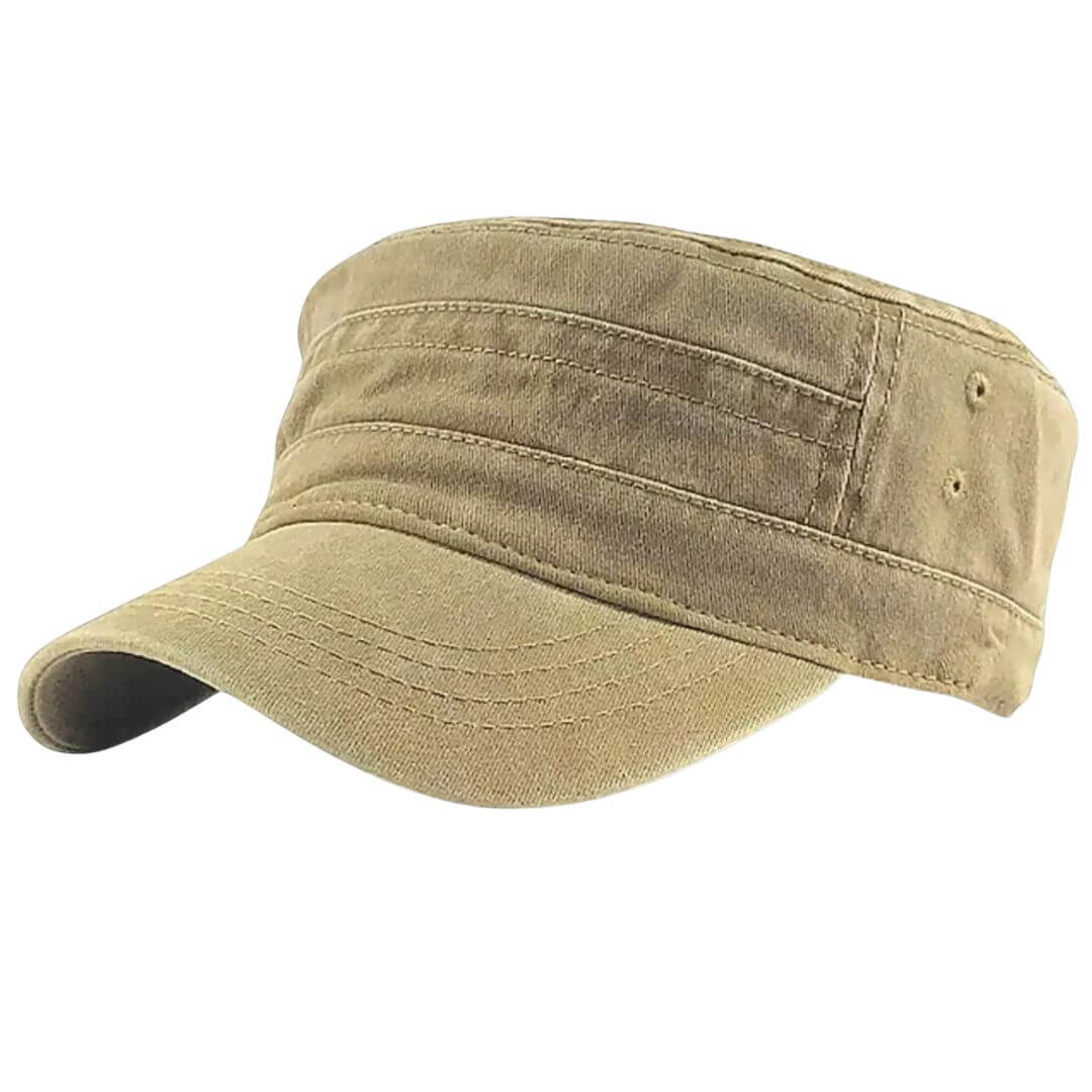 Elmont | Washed Cotton Cadet Cap