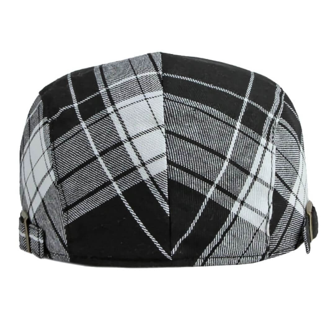 Elmont | Cotton Tartan Flat Cap