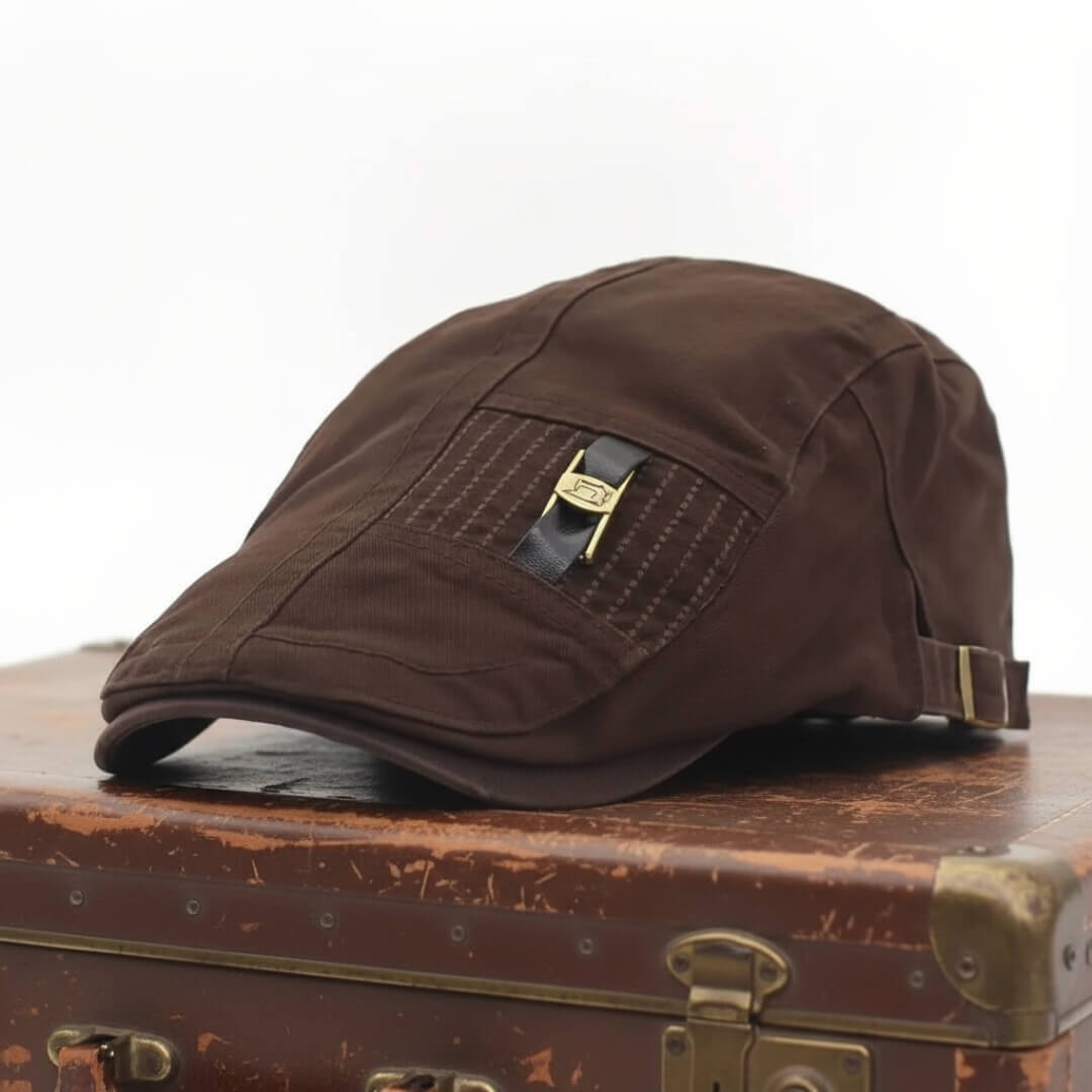 Elmont | Cotton Twill Flat Cap
