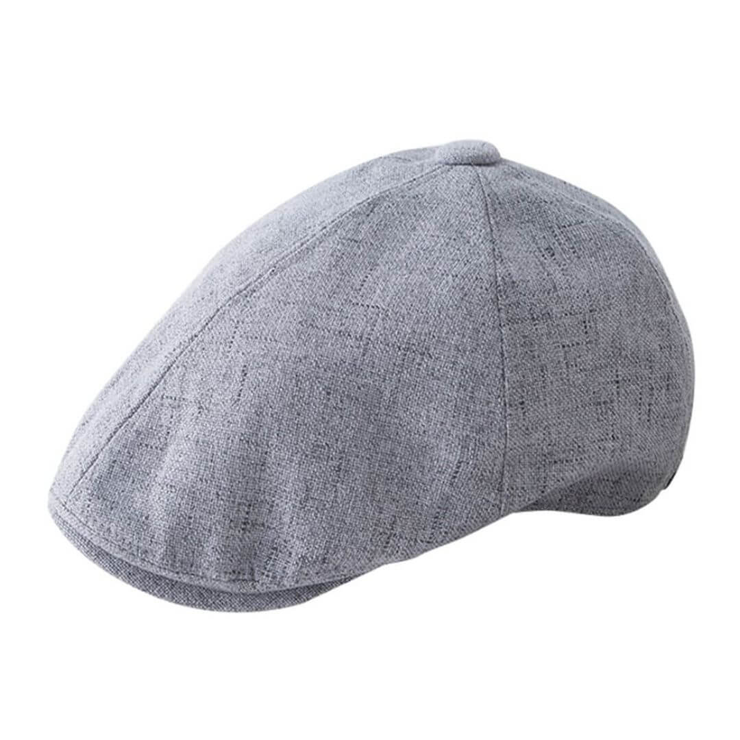 Elmont | Linen-Cotton Flat Cap