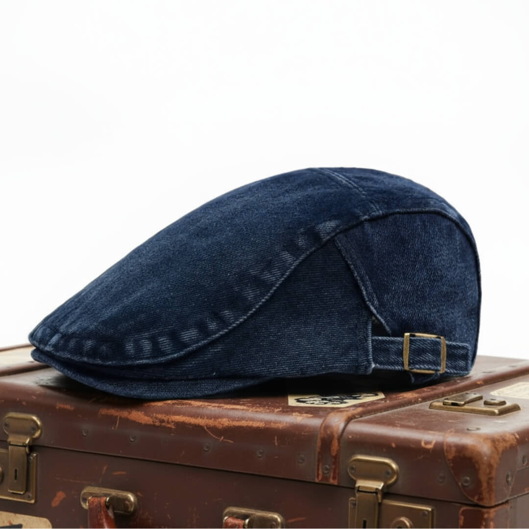 Elmont | Stonewashed Denim Cap