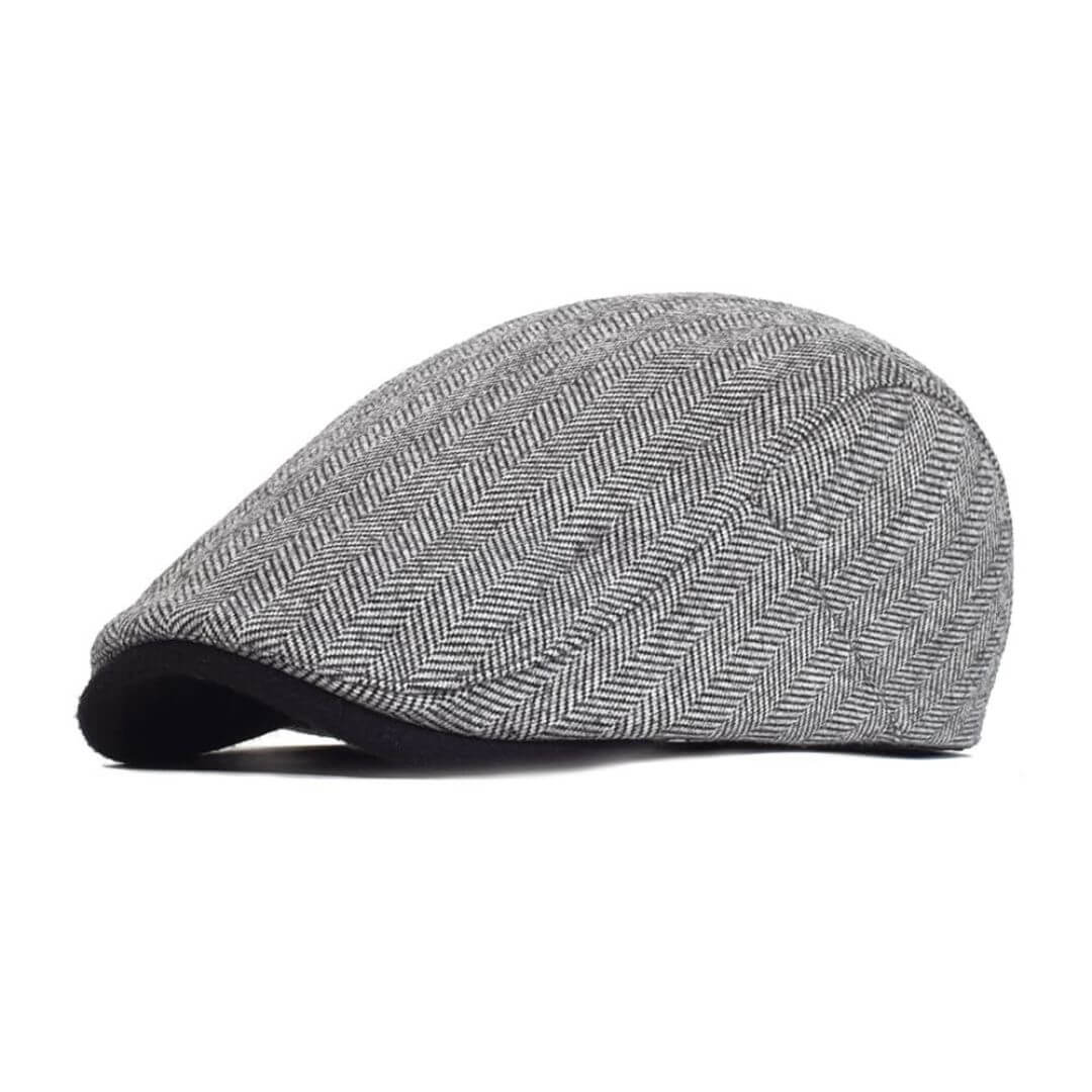 Elmont | Wool Herringbone Ivy Cap