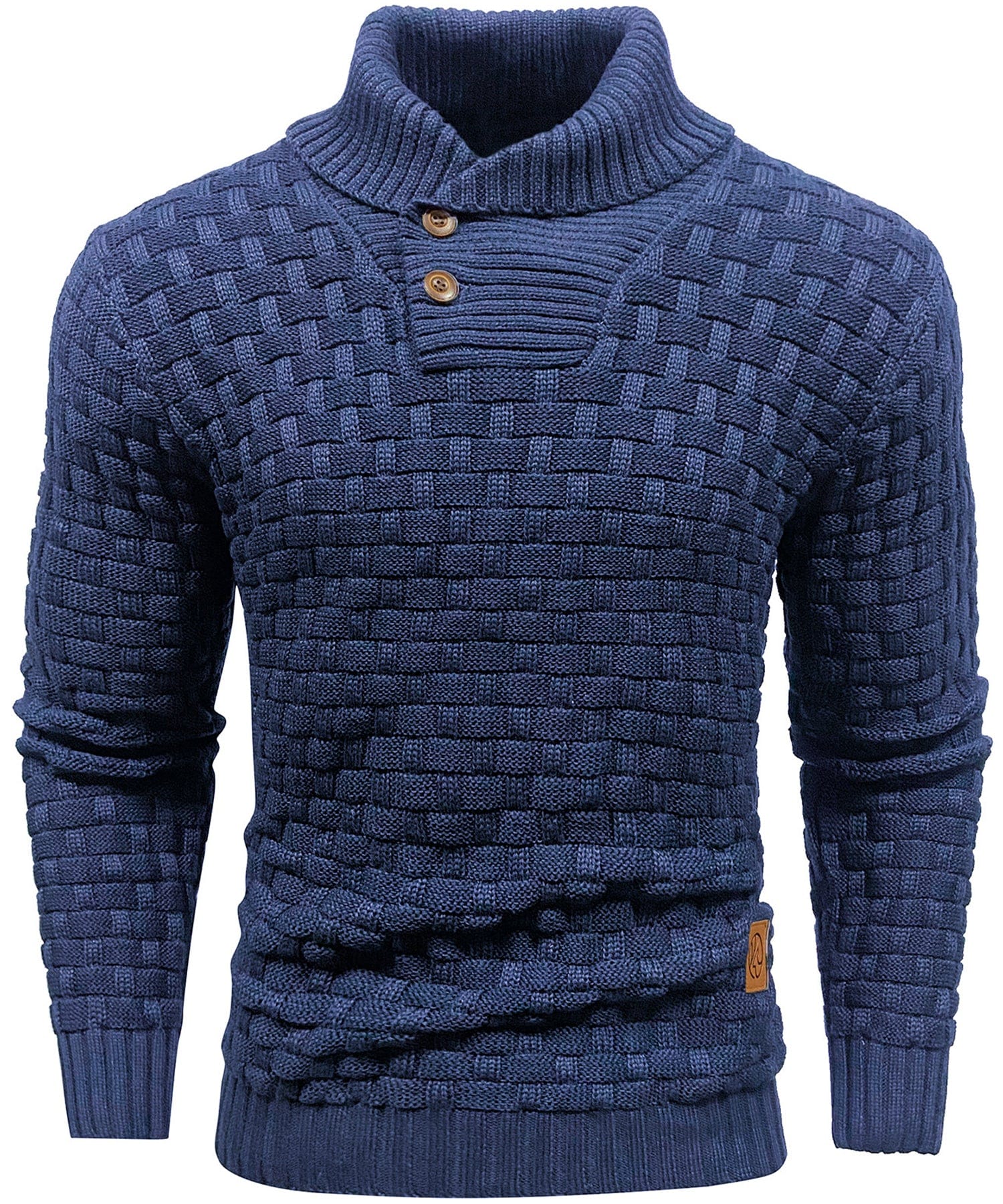 Elmont | Ribbed Button-Collar Sweater