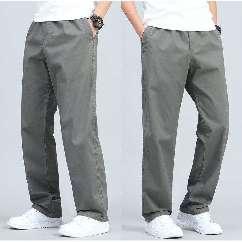 Elmont | Men's Wide-Leg Cotton Pants