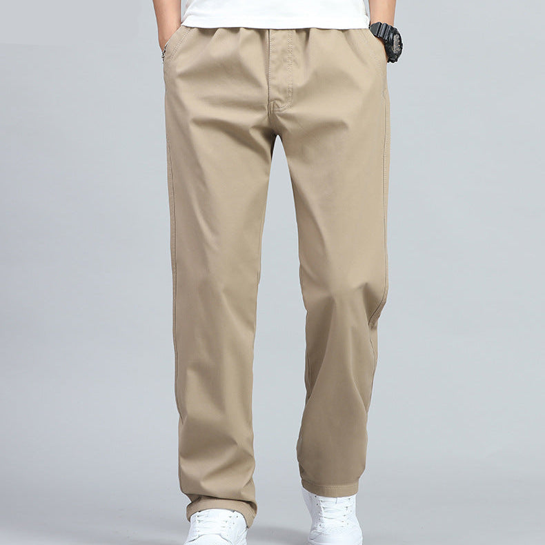 Elmont | Men's Wide-Leg Cotton Pants