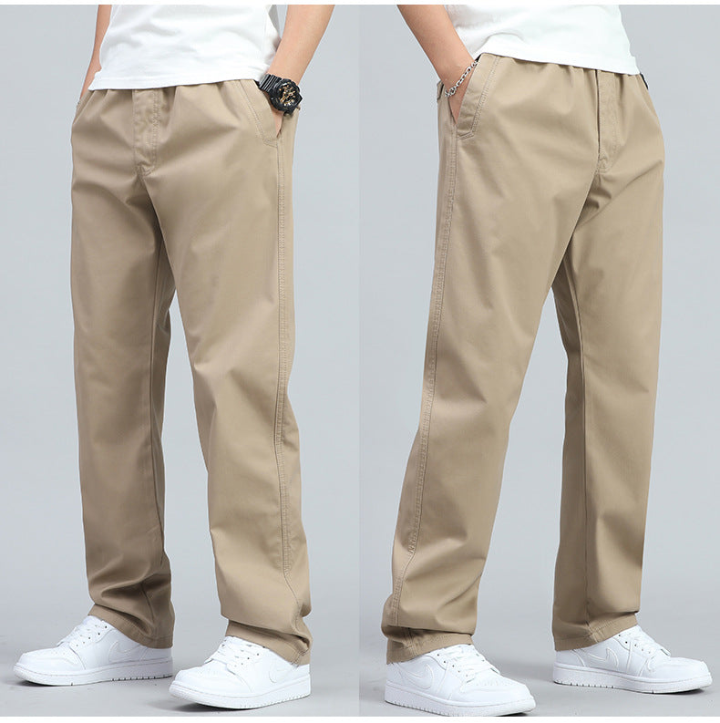 Elmont | Men's Wide-Leg Cotton Pants