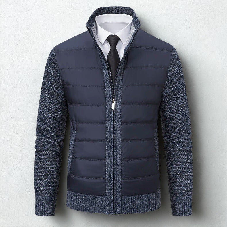 Elmont | Knit-Sleeve Puffer Jacket