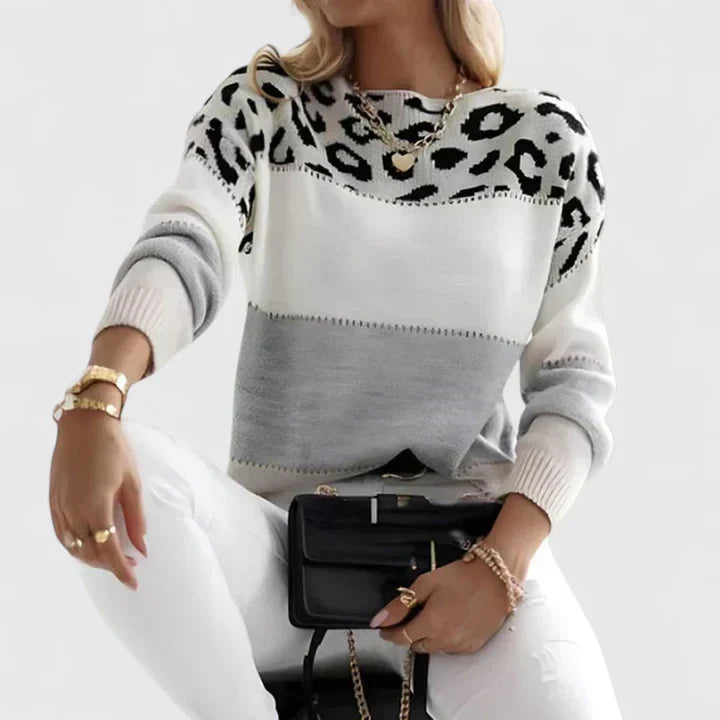 Elmont | Leopard Print Sweater