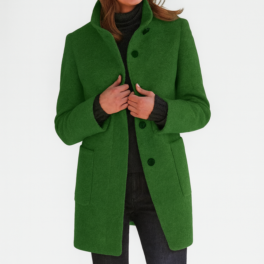 Elmont | Women's Mid-Length Knot-Detail Coat