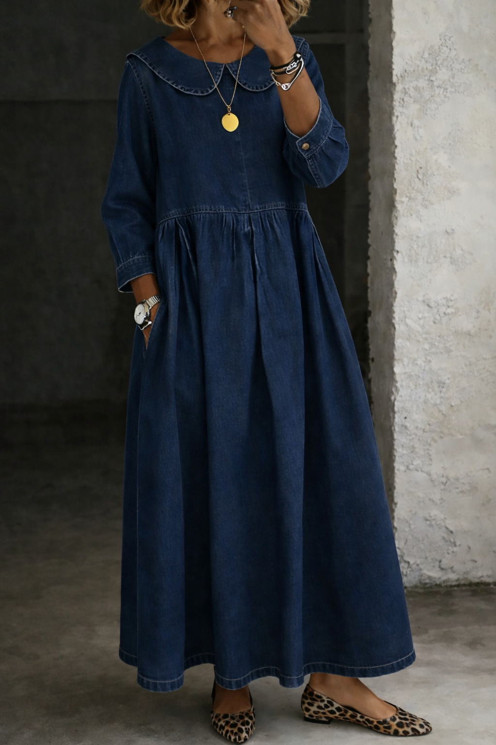 M&H | Peter Pan Collar Dress