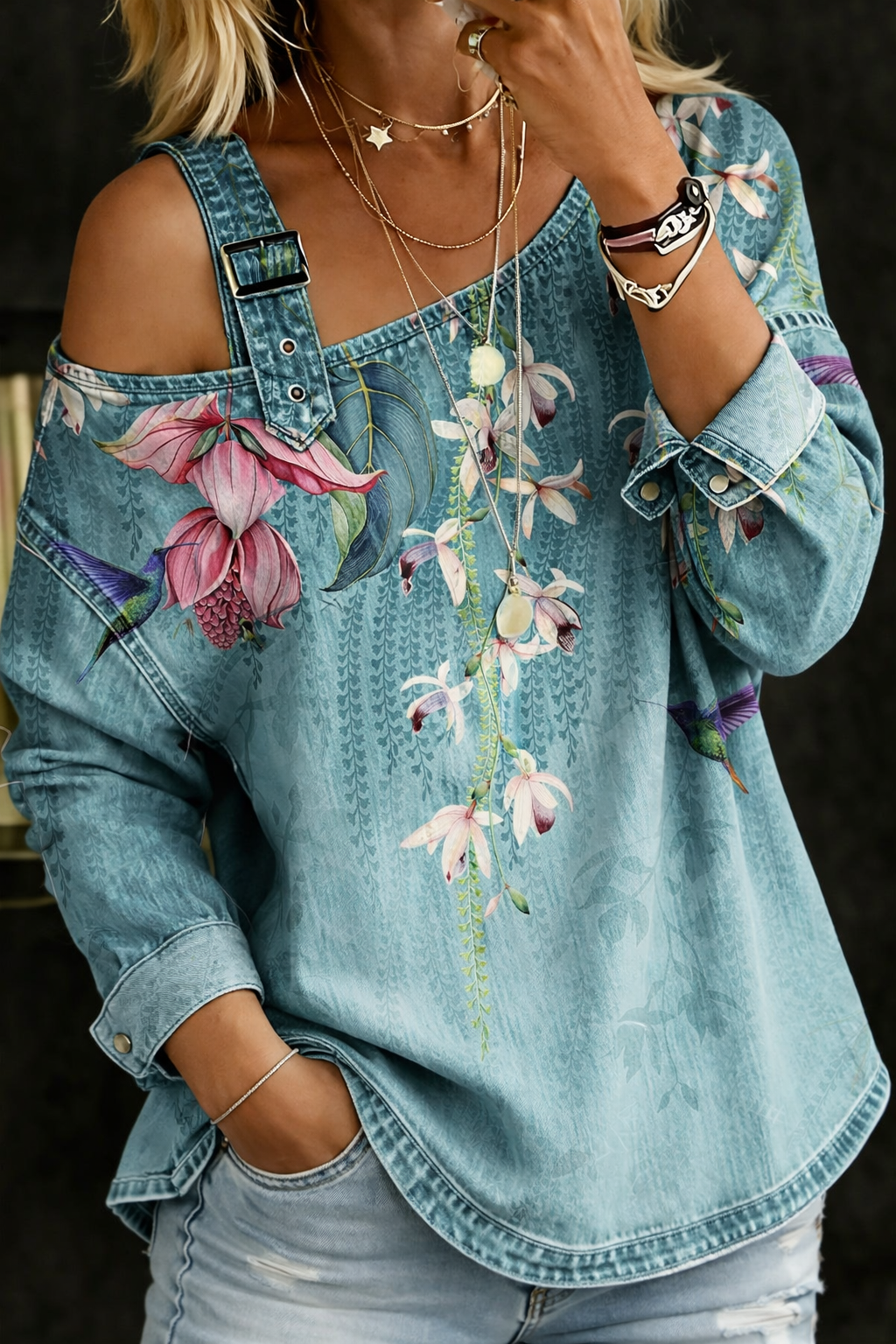 M&H | Shawl Collar Top