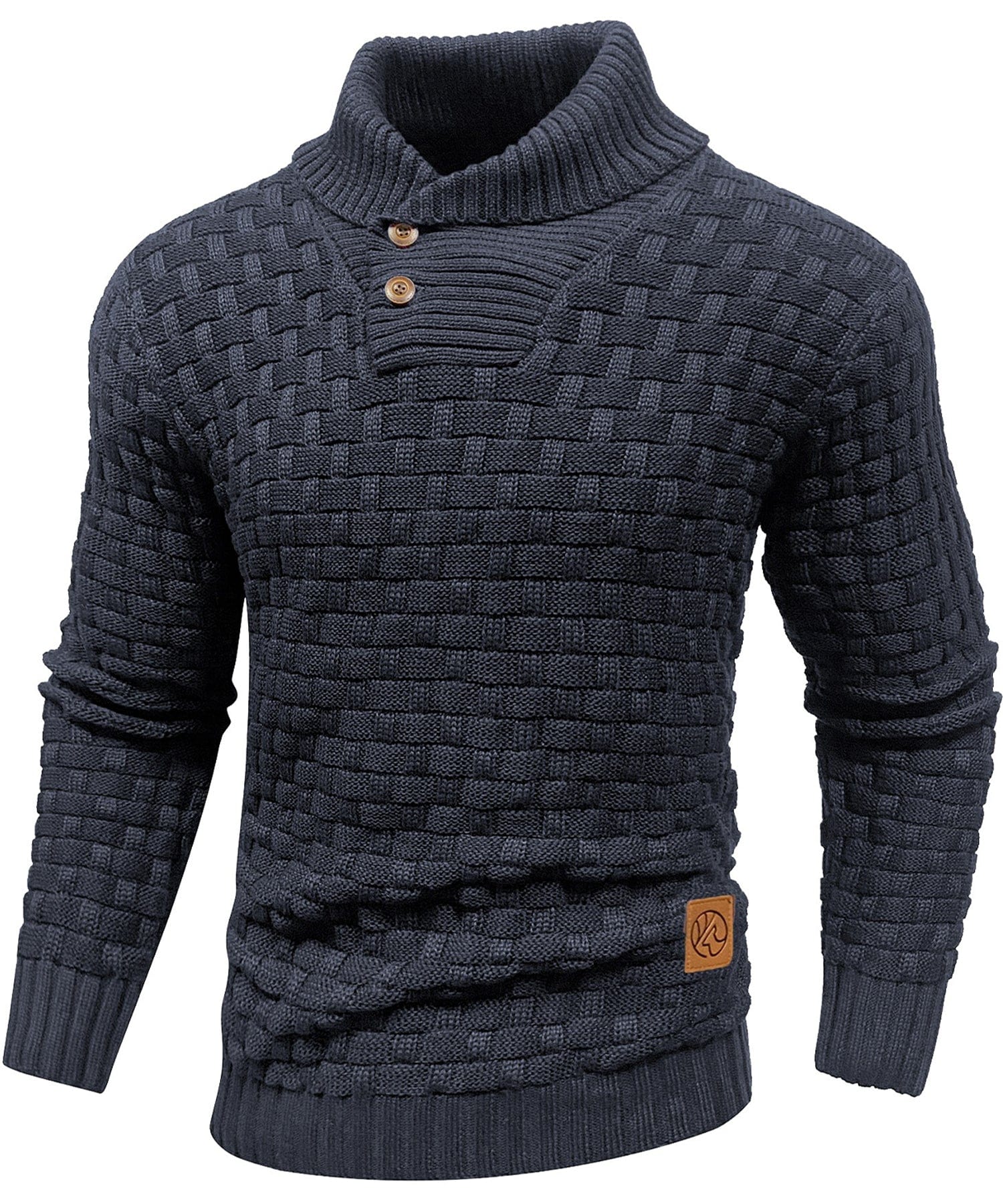 Elmont | Ribbed Button-Collar Sweater