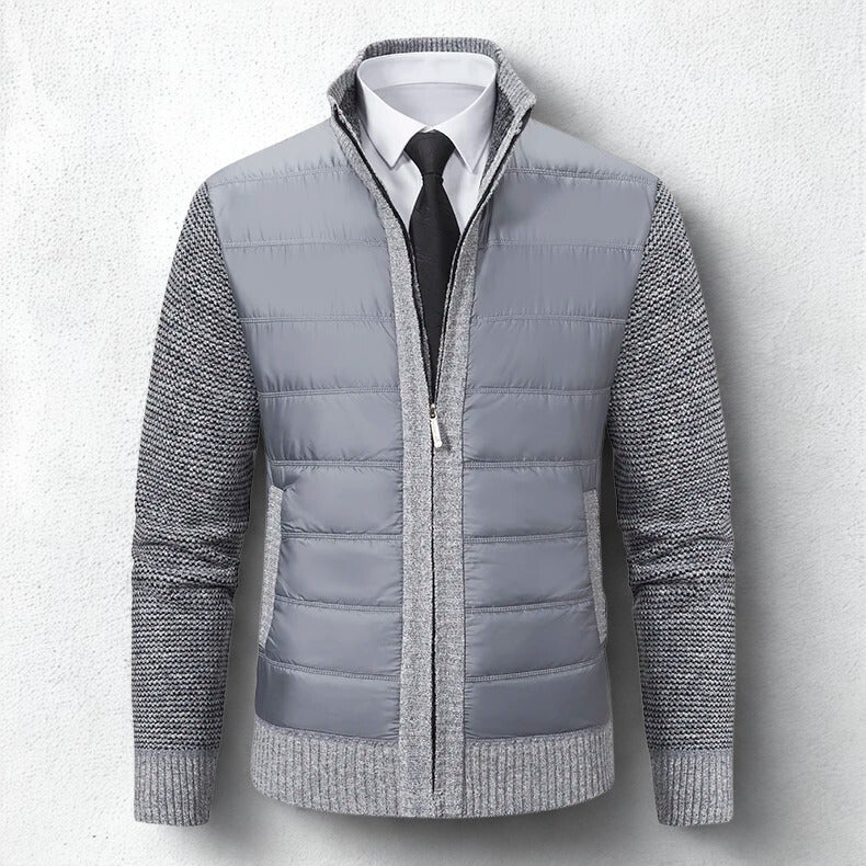 Elmont | Knit-Sleeve Puffer Jacket