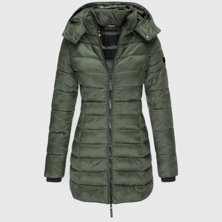 Elmont | Long Knit Hooded Coat