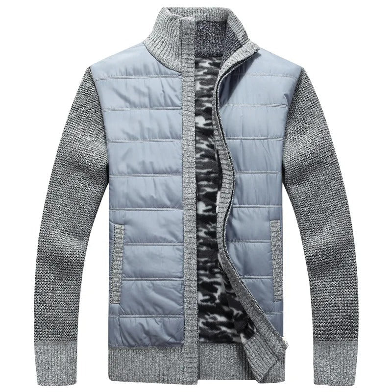 Elmont | Knit-Sleeve Puffer Jacket