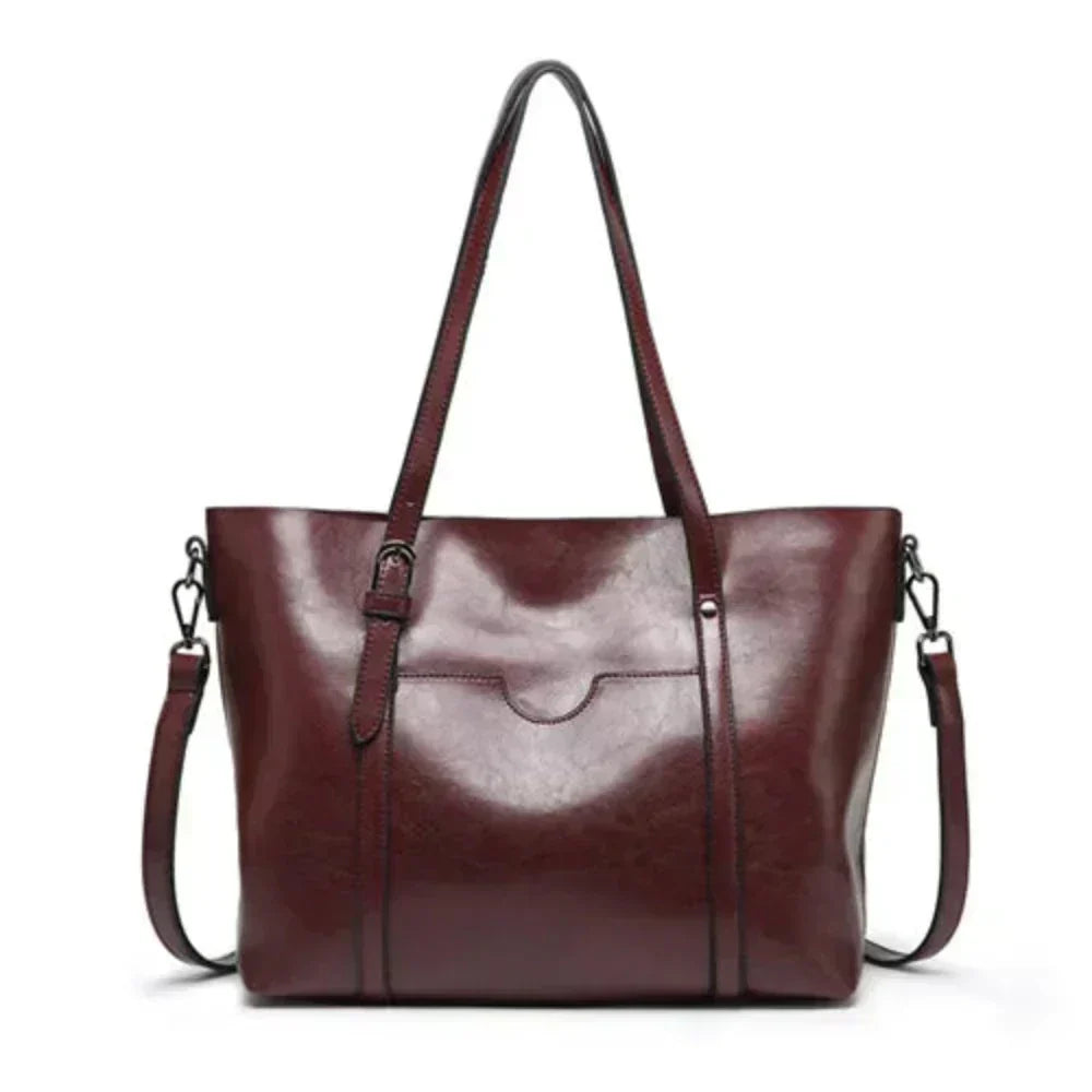 Elmont | Vegan Leather Convertible Tote Crossbody Bag