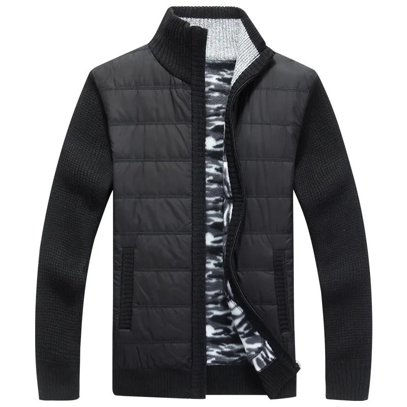 Elmont | Knit-Sleeve Puffer Jacket