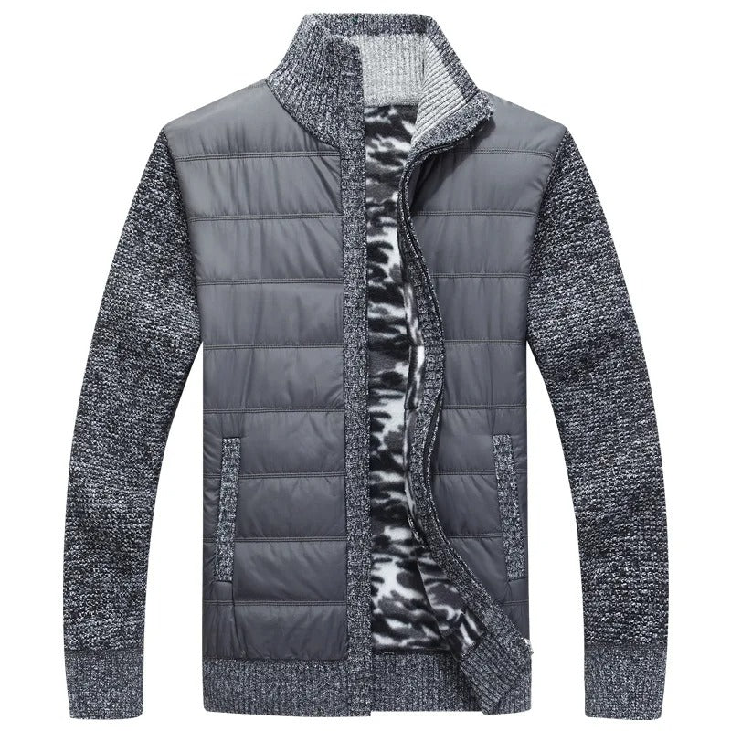 Elmont | Knit-Sleeve Puffer Jacket