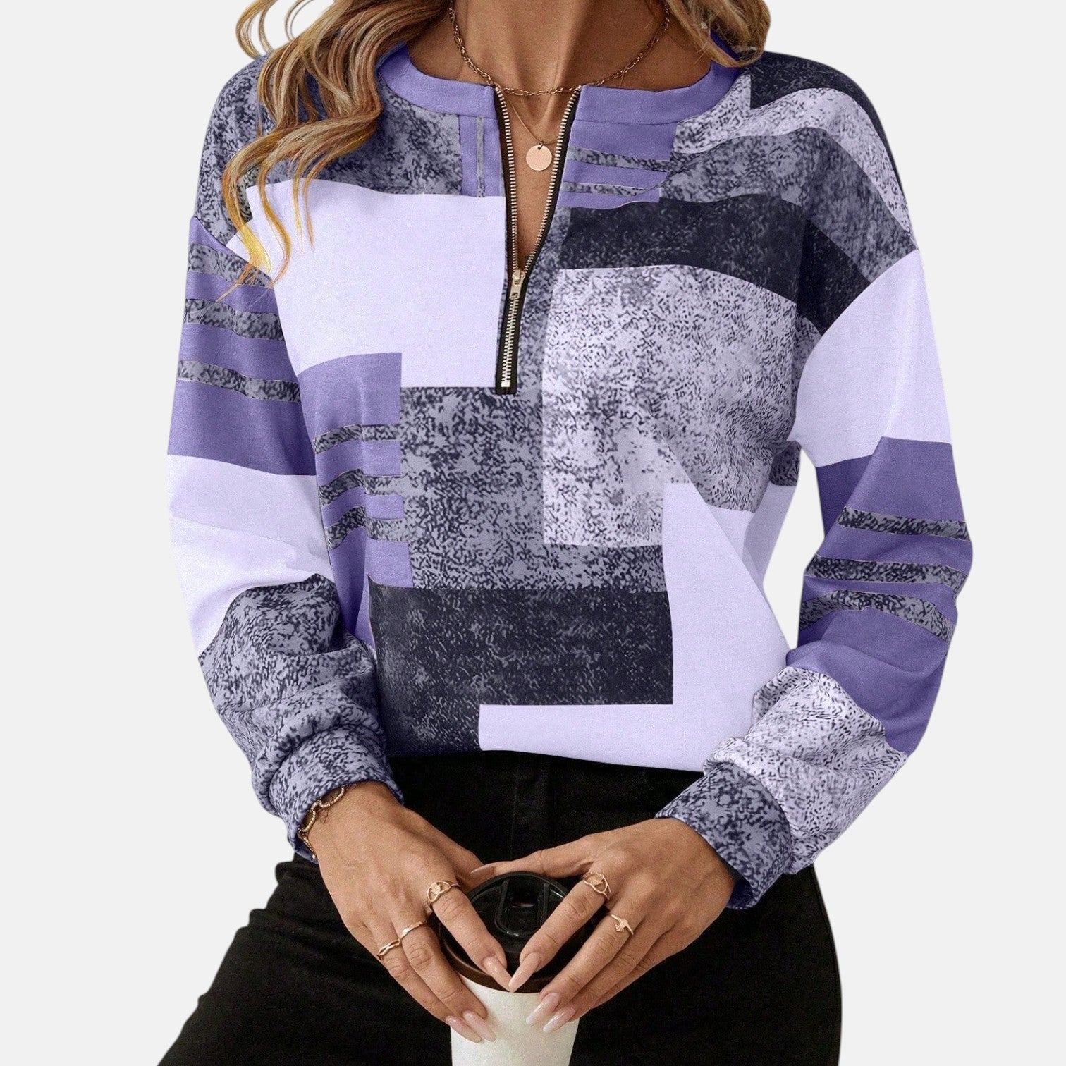 Elmont | Vintage Half-Zip Sweatshirt