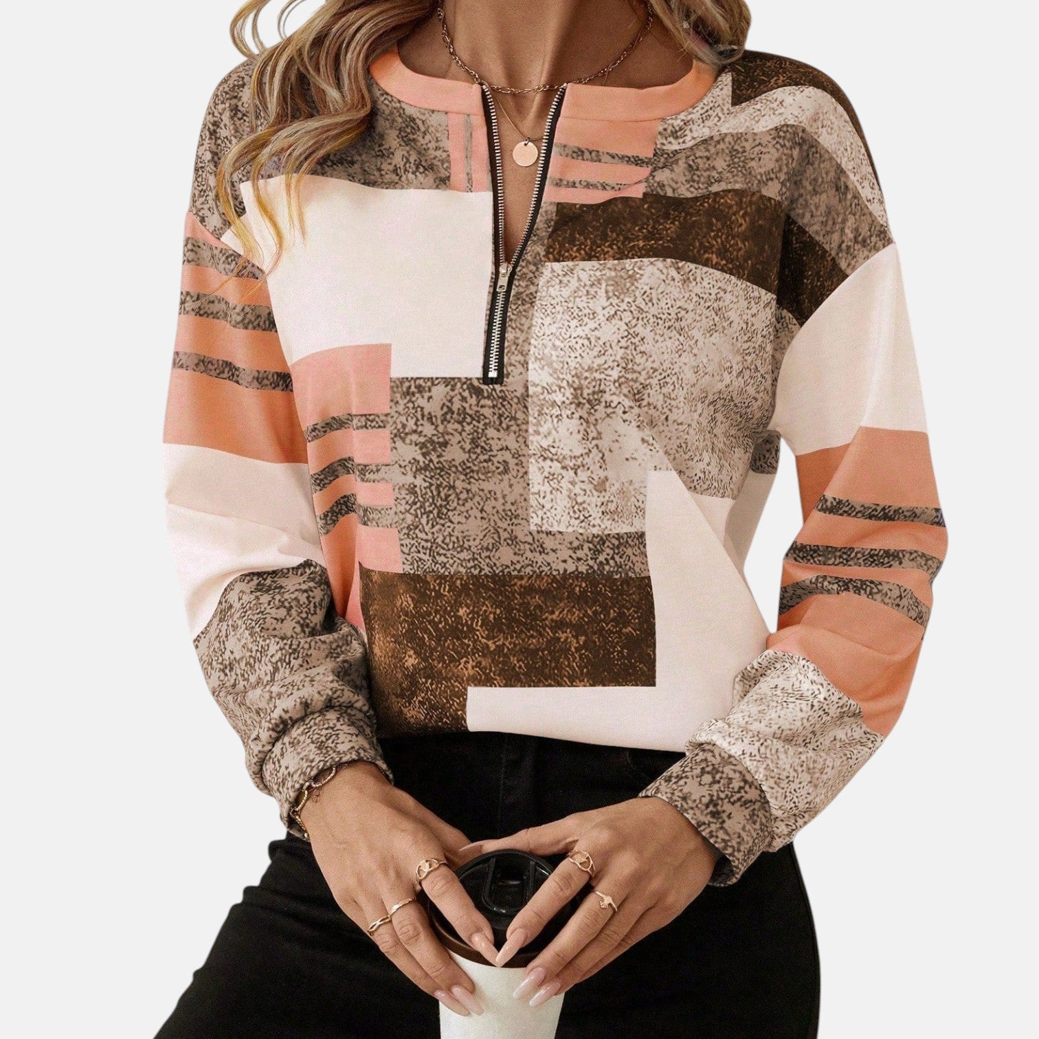 Elmont | Vintage Half-Zip Sweatshirt