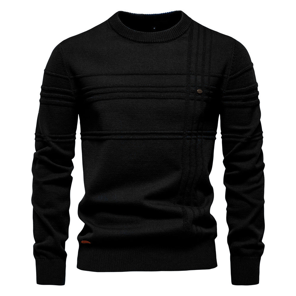 Elmont | Men's Checkered Knit Sweater