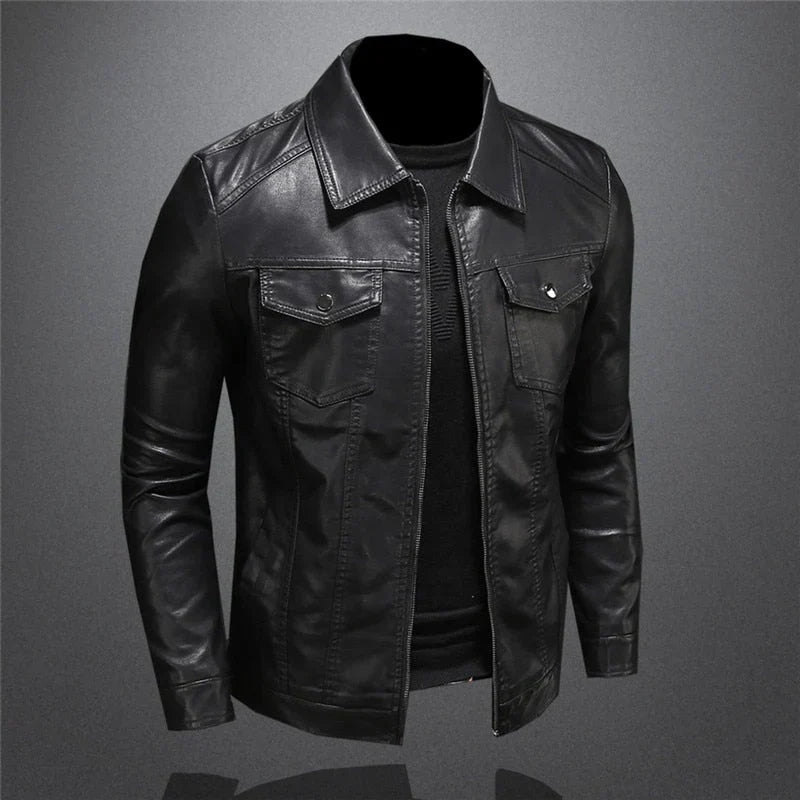 Elmont | Men's Vegan Leather Jacket