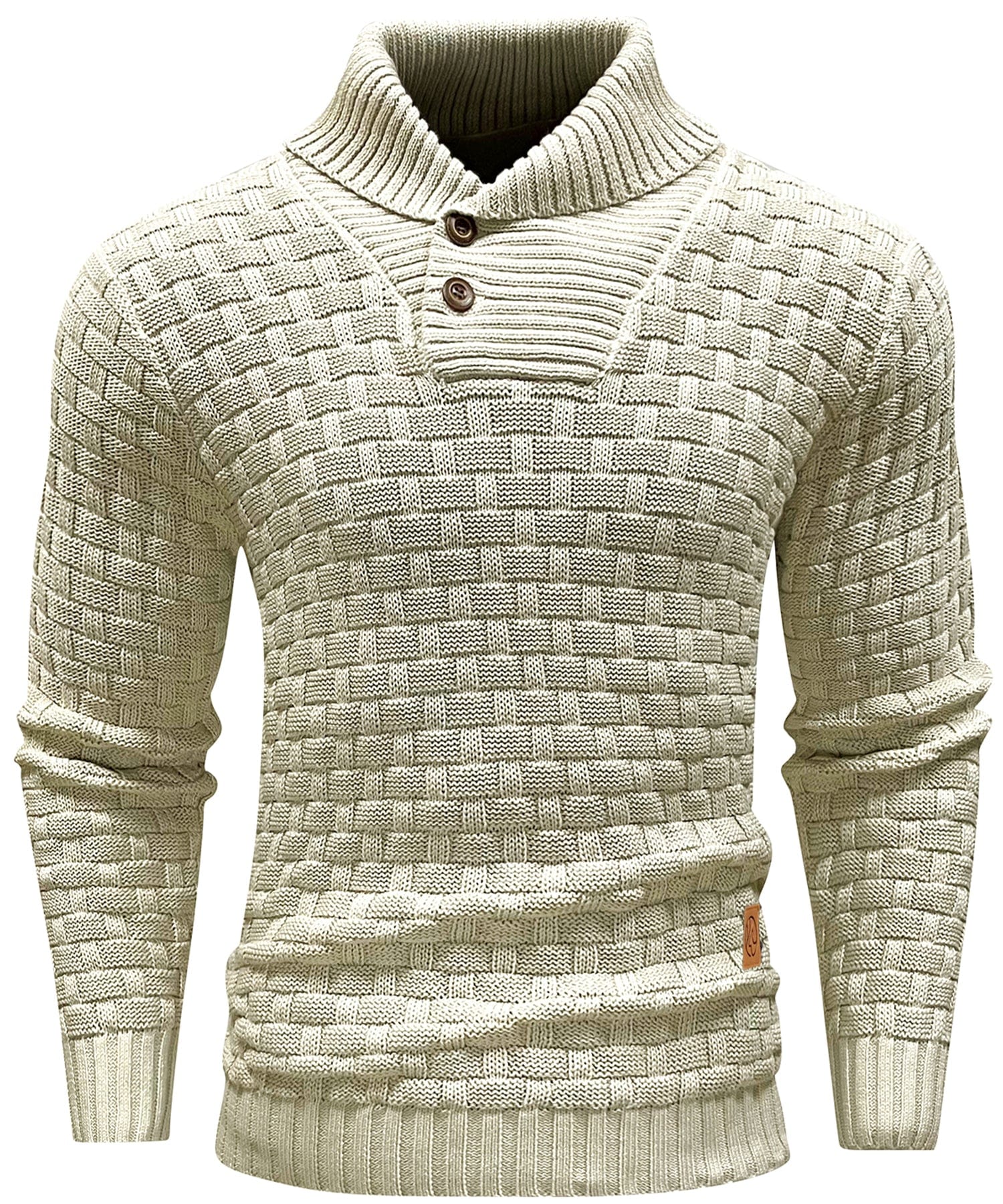 Elmont | Ribbed Button-Collar Sweater