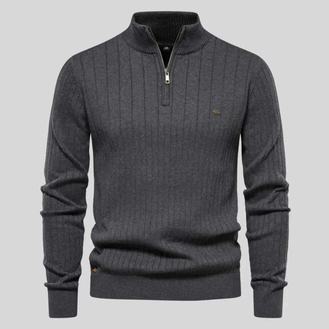 Elmont | Half-Zip Cotton-Blend Sweater