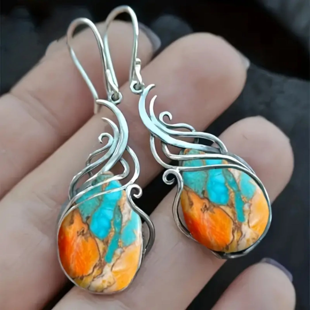 Elmont | Gemstone Drop Earrings