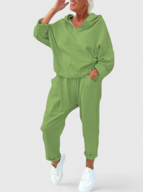 M&H | Hooded Relaxed-Fit Sweatshirt Set
