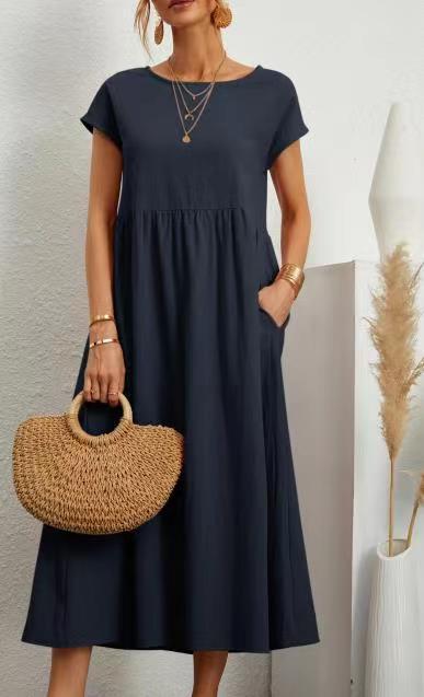 M&H | Gathered Waist Maxi Dress
