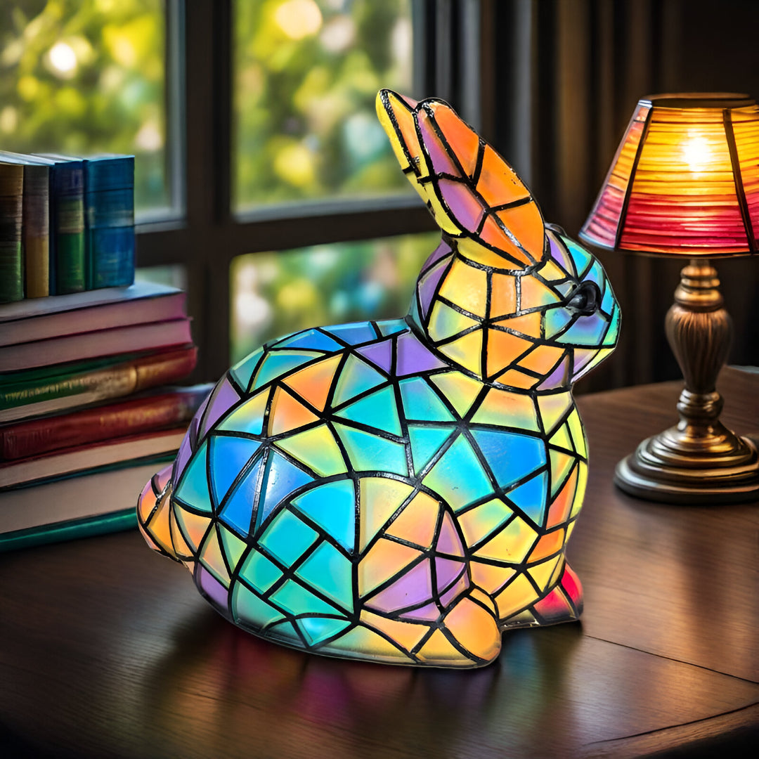 Elmont | Colourful Rabbit Lamp