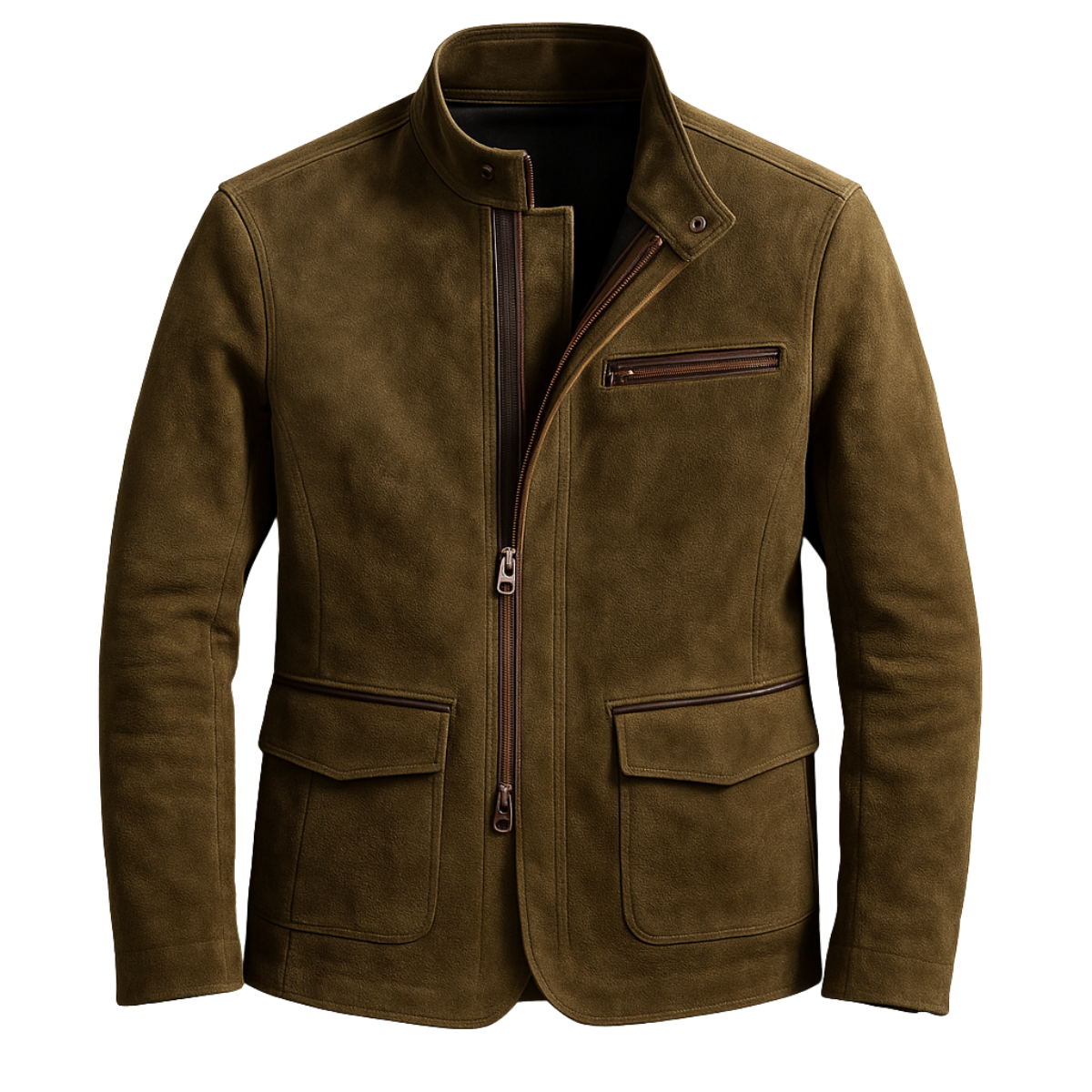Elmont | Suede Field Jacket