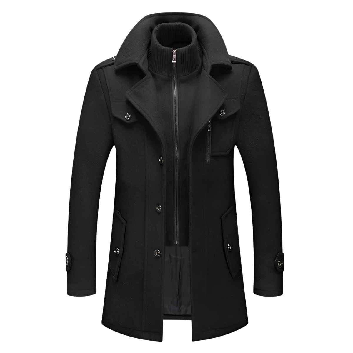 Elmont | Wool Blend Overcoat