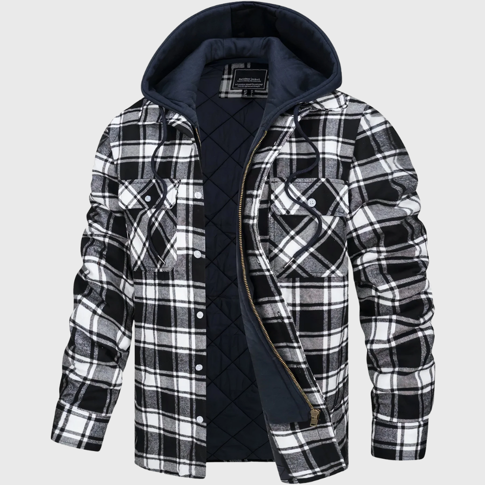 Elmont | Quilted Hoodie