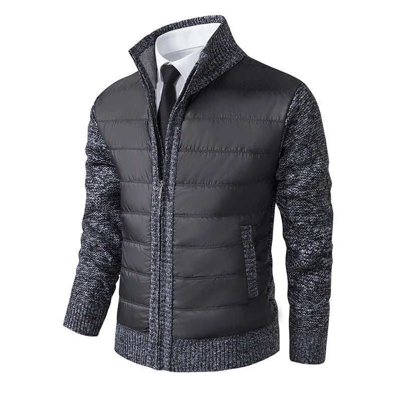 Elmont | Knit-Sleeve Puffer Jacket
