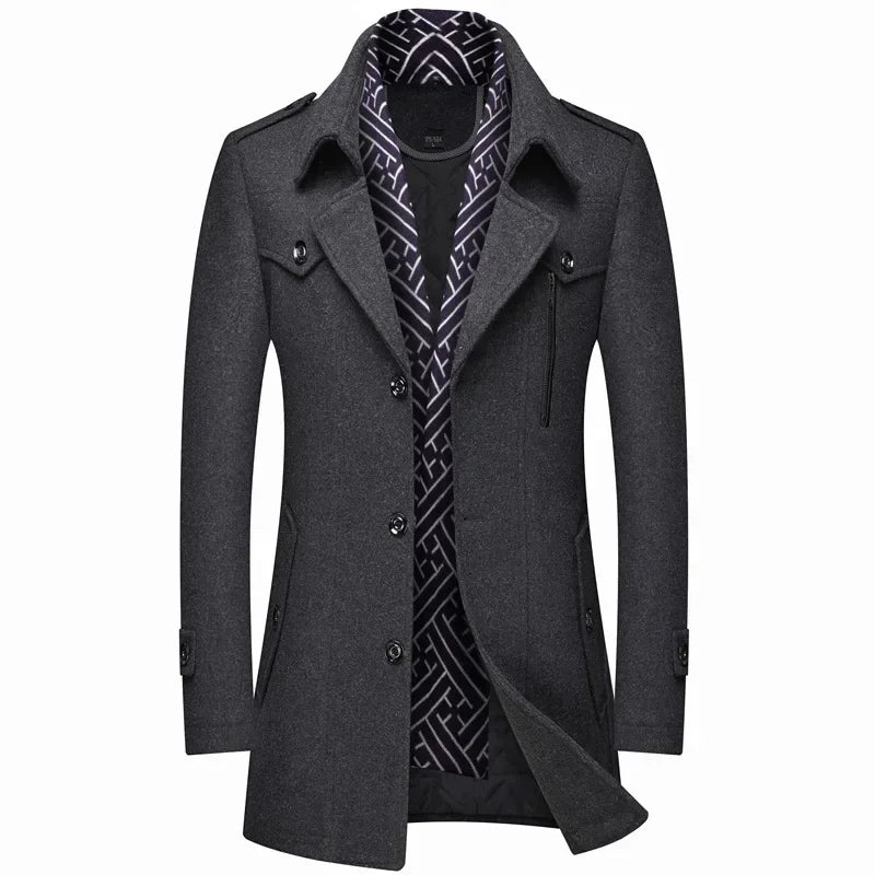 Elmont | Men's Wool-Blend Winter Coat
