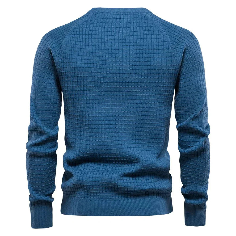 Elmont | Men's Checked Knit Sweater