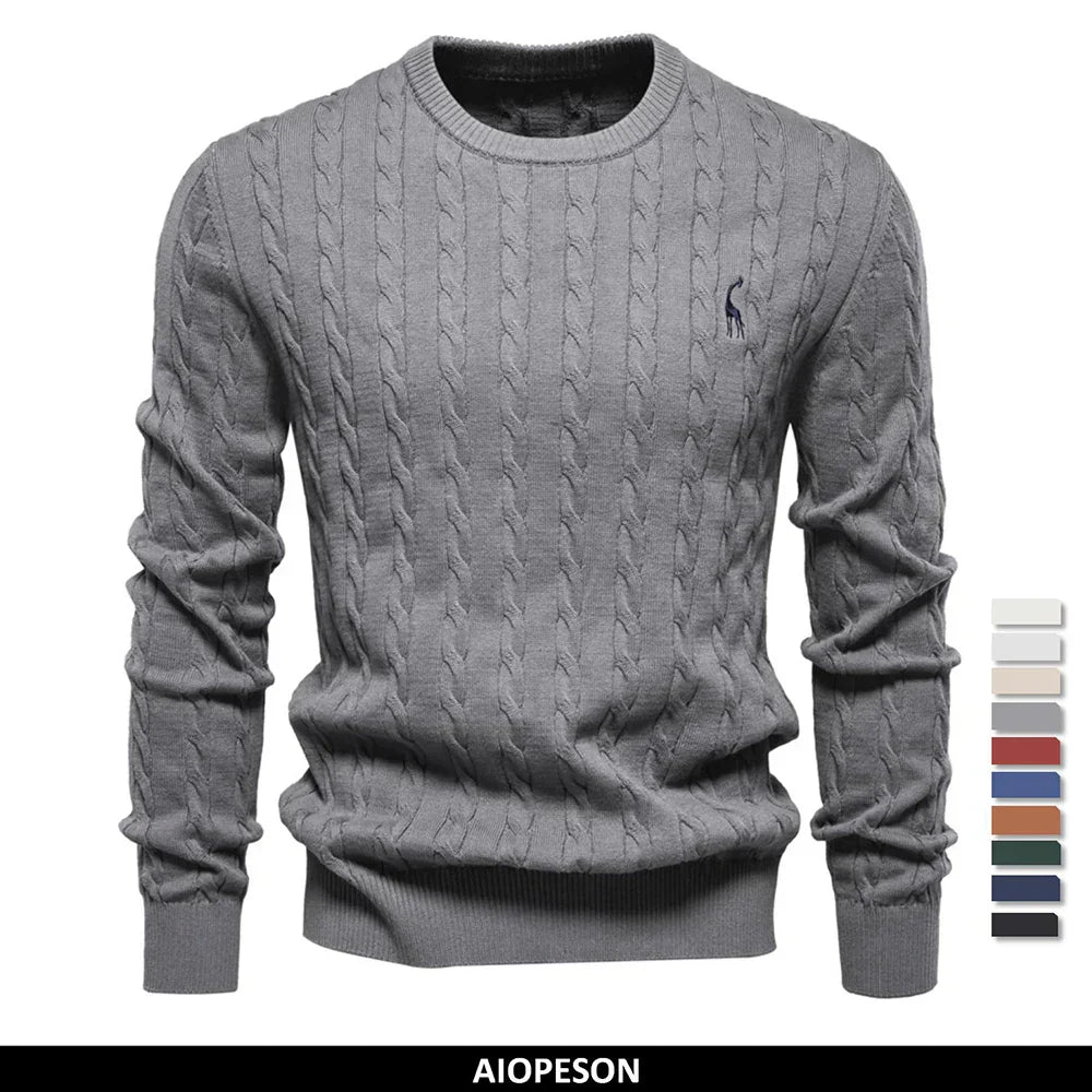 Elmont | Men's Cable Knit Sweater