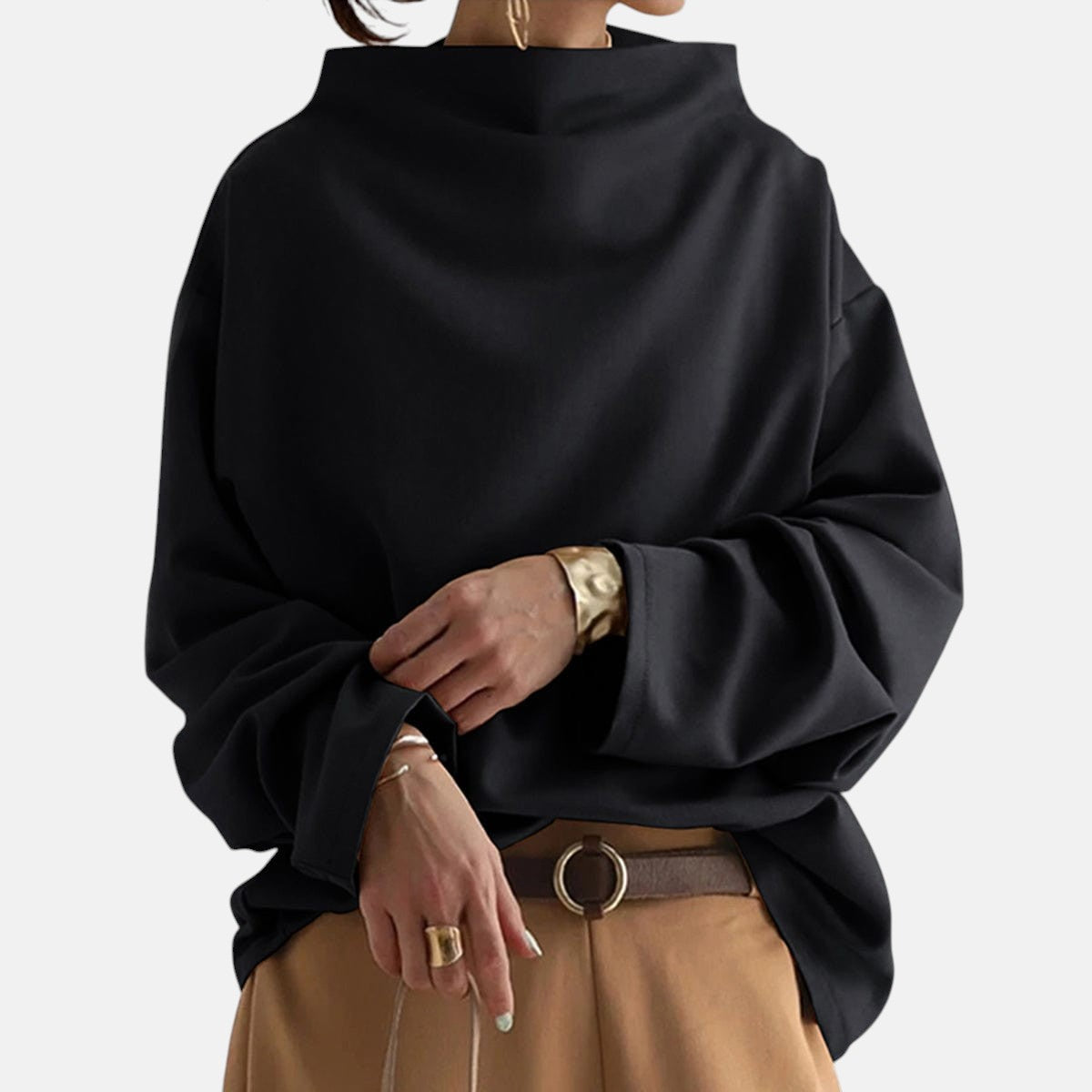 Elmont | High-Neck Sweater