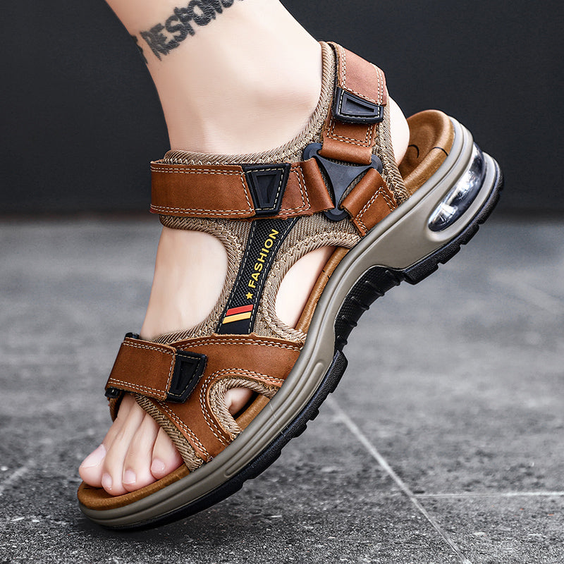 Elmont | Adjustable Leather Sandals